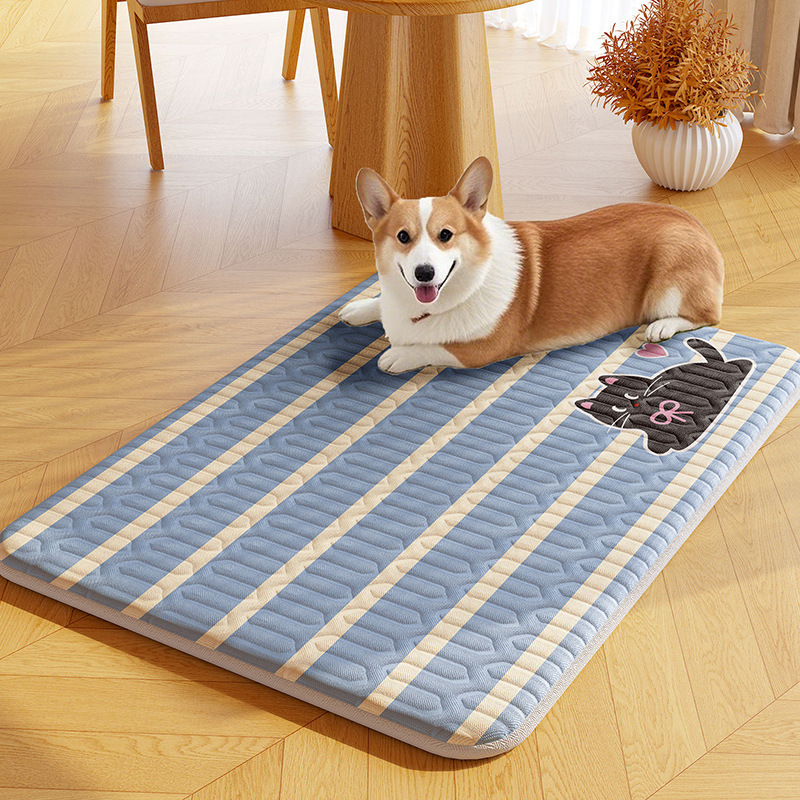 Pet summer ice silk mat