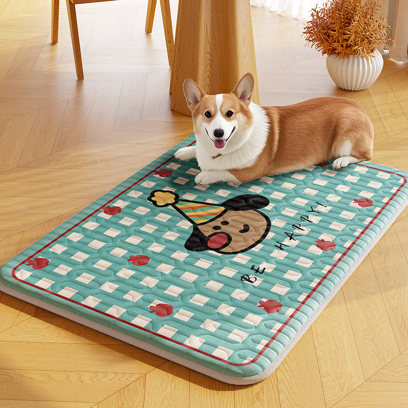 Pet summer ice silk mat