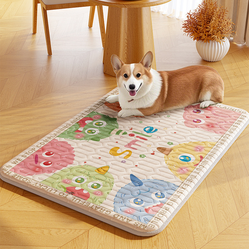 Pet summer ice silk mat