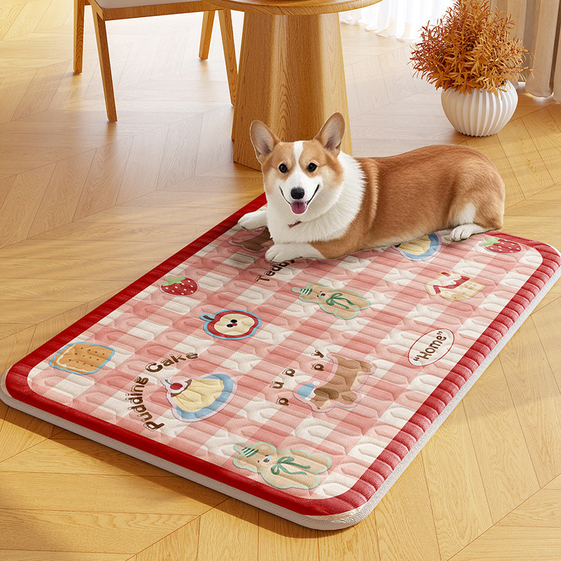 Pet summer ice silk mat