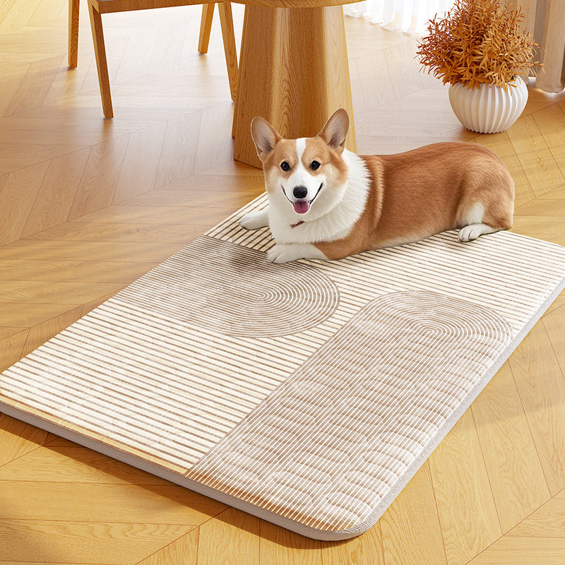 Pet summer ice silk mat