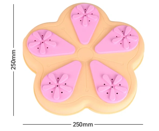 Flower Pattern Custom Pet Dog Puzzle Snack Toy Toys for Dogs
