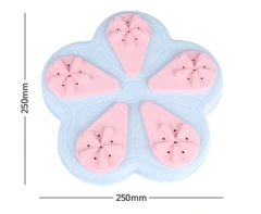 Flower Pattern Custom Pet Dog Puzzle Snack Toy Toys for Dogs