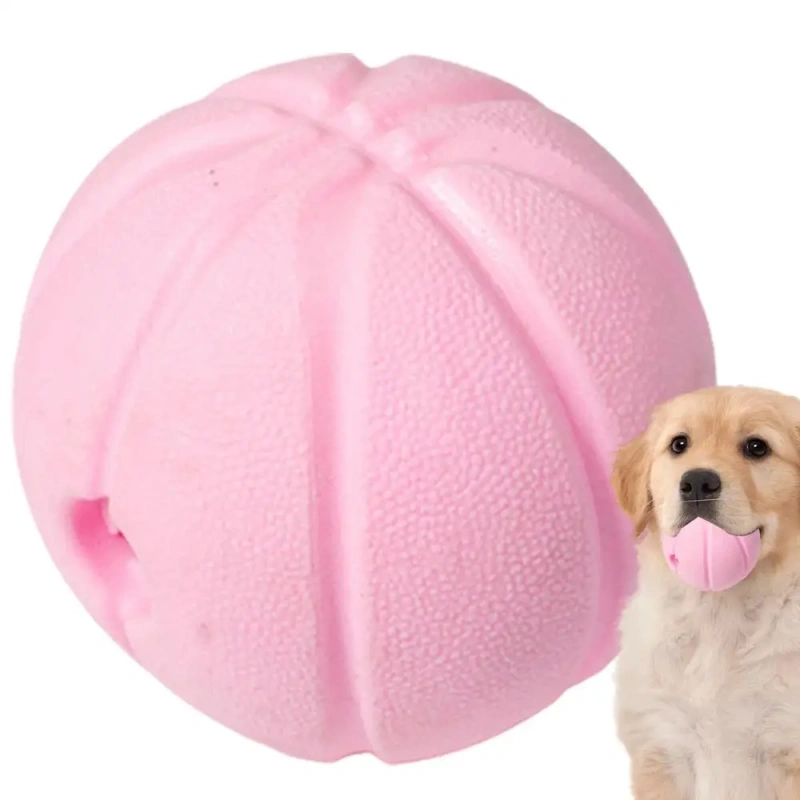 Dog Toys Treat Toy Ball Dog Cat Squeaky Ball Funny Interactive Pet Tooth Cleaning Balls Bite Resistant Chew Outdoor Toys