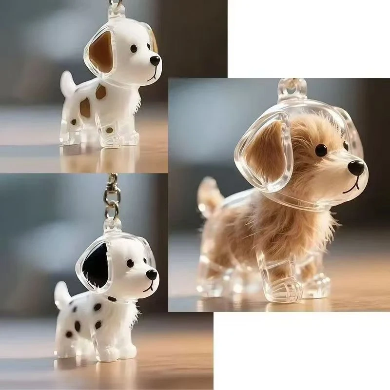 Pet Pendant Dog Hair Collection Storage Box Charm Pet Pendant Transparent Hair Storage Capsule Dog Cat Souvenirs Dog Lover Gift