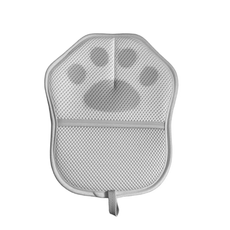New Two-way Pet Hair Removal Gloves Washable Anti-slip Static Dust Brush Reusable Mesh Cloth Pet Grooming Gloves Home