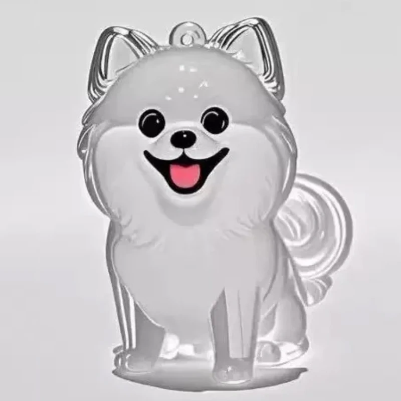 Pet Pendant Dog Hair Collection Storage Box Charm Pet Pendant Transparent Hair Storage Capsule Dog Cat Souvenirs Dog Lover Gift