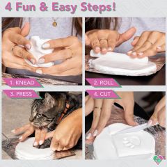 Pet Paw Print Inkpad Photo Frame Kit