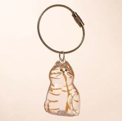 Pet Hair Keepsake Memorial Bottle for Cat