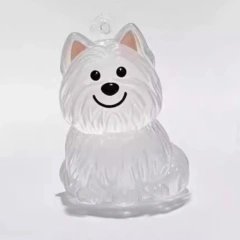Pet Pendant Dog Hair Collection Storage Box Charm Pet Pendant Transparent Hair Storage Capsule Dog Cat Souvenirs Dog Lover Gift