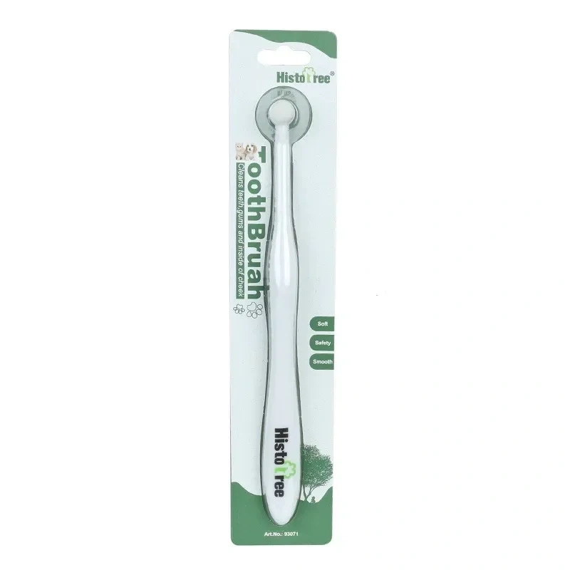 Round Head Pet Toothbrush Remove Bad Breath Tartar Teeth Care Soft Brush Dog Cat Oral Cleaning Toothbrush Pets Cleaning Supplies