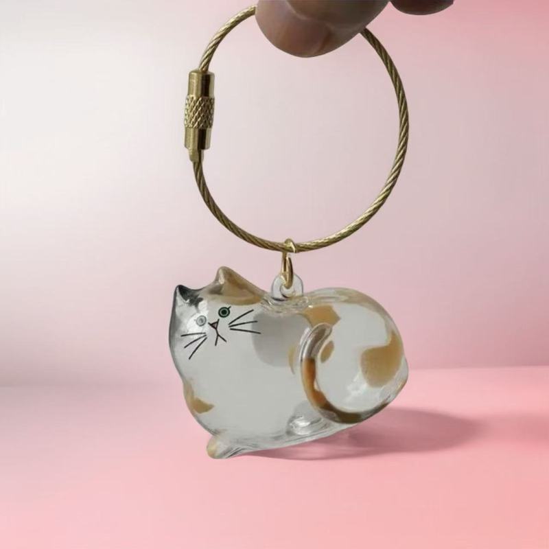 Pet Hair Keepsake Memorial Bottle for Cat