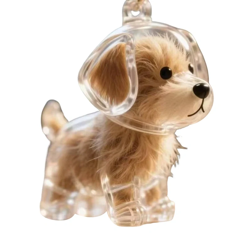 Pet Pendant Dog Hair Collection Storage Box Charm Pet Pendant Transparent Hair Storage Capsule Dog Cat Souvenirs Dog Lover Gift