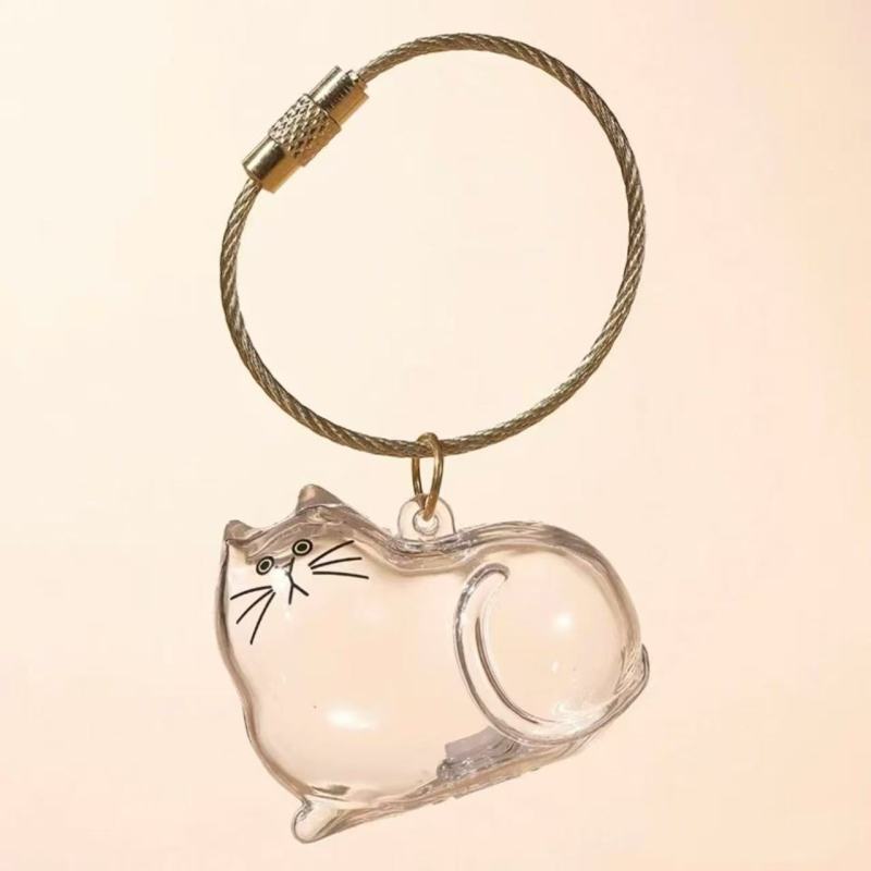 Pet Hair Keepsake Memorial Bottle for Cat