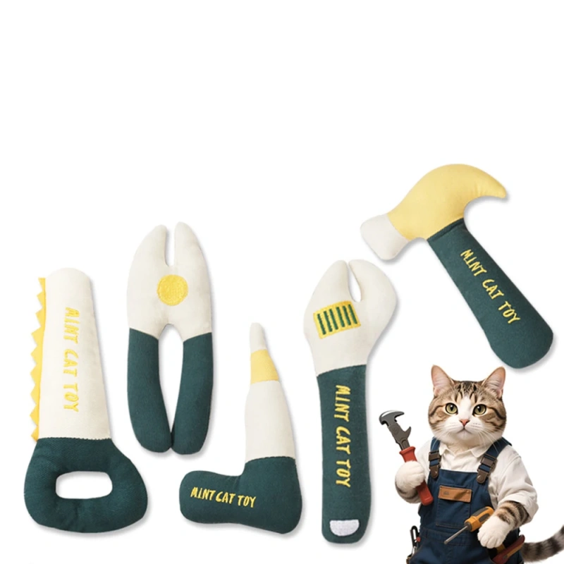 Wholesale Repair Tool Design Catnip Interact Cat Plush Toy