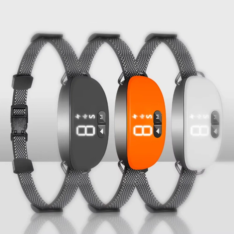 smart Dog Bark Collar,Rechargeable Smart Barking Collar, Anti Bark Training Collar Adjustable Sensitivity