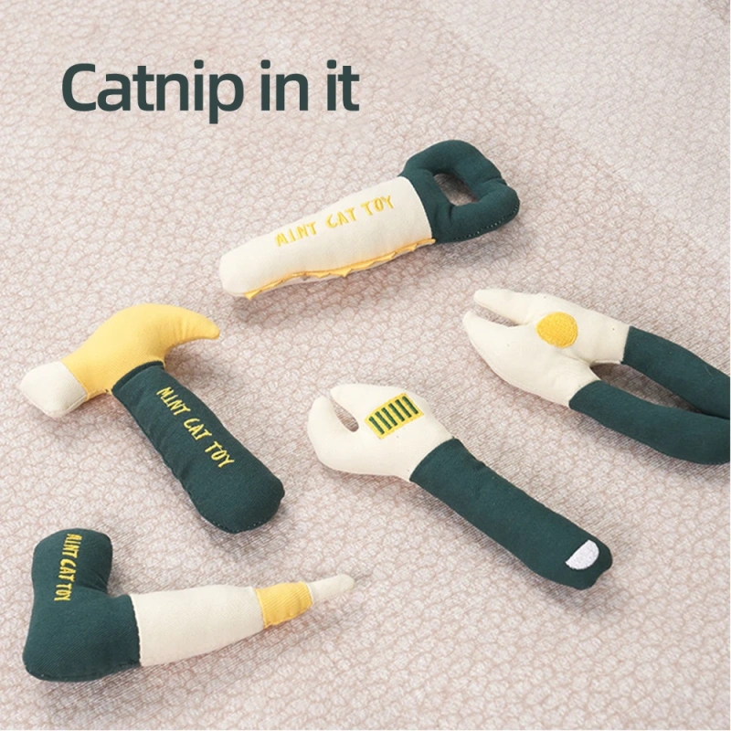 Wholesale Repair Tool Design Catnip Interact Cat Plush Toy