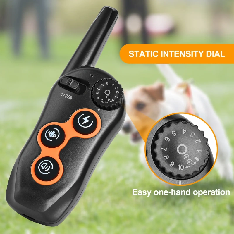 Remote control dog trainer Electronic collar 600 meters Remote control training Barking stopper Waterproof dog trainer
