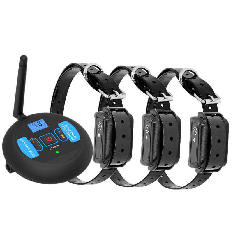 Wireless containment system pet fence boundary Electronic Shock Static correction Training Electric Collar
