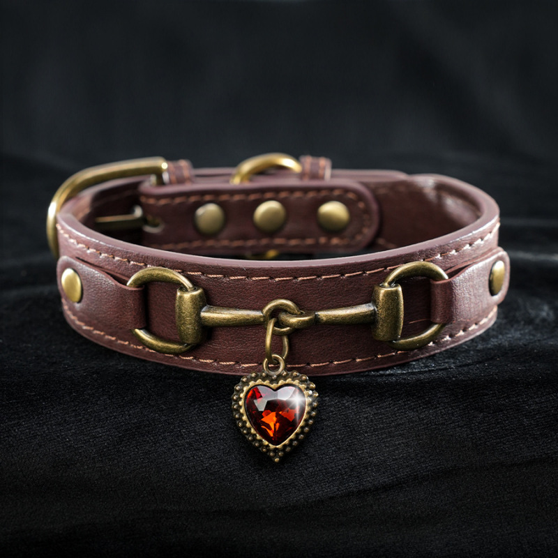 Pet Collar Luxury Heart-Shaped