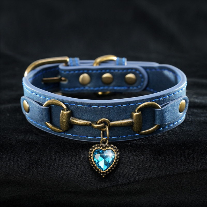 Pet Collar Luxury Heart-Shaped