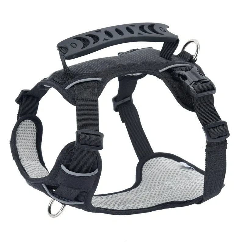 Dog Harnesses Medium Large Dog Labrador Collar Husky Oxford Fabric Harness Pet Supplies Adjustable Vest Reflective Walking Chest