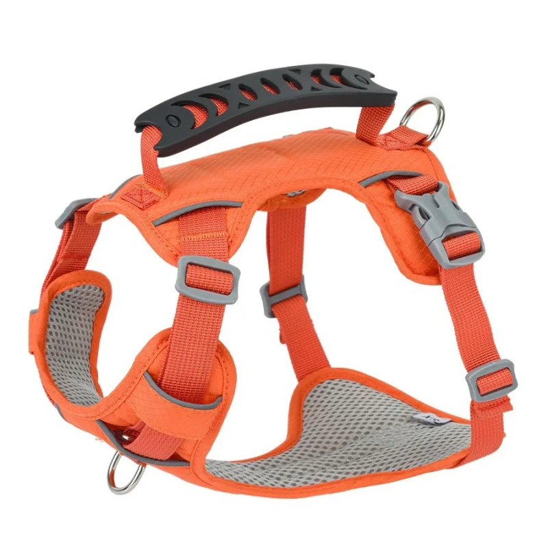 Dog Harnesses Medium Large Dog Labrador Collar Husky Oxford Fabric Harness Pet Supplies Adjustable Vest Reflective Walking Chest