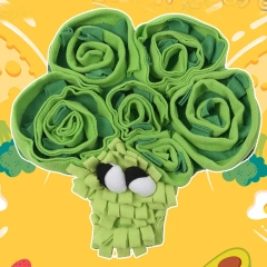 Sniffing Mat Snuffle Toy Relieve Emotions Nose Work Slow Feeder Anti Slip Dog Smell  Training Olfactory Carpet Interactive Games