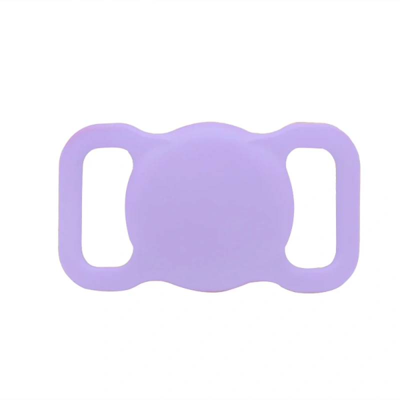 Custom Airtag Case Dog Cat Collar GPS Finder Colorful Luminous Protective Silicone Case Personalized Air Tag Tracker Case