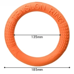 Dog Ring Toys Outdoor Interactive Throwing Dog Toys Flying Floating Training Loop Puller Dog Toys for Large Dog Accessories