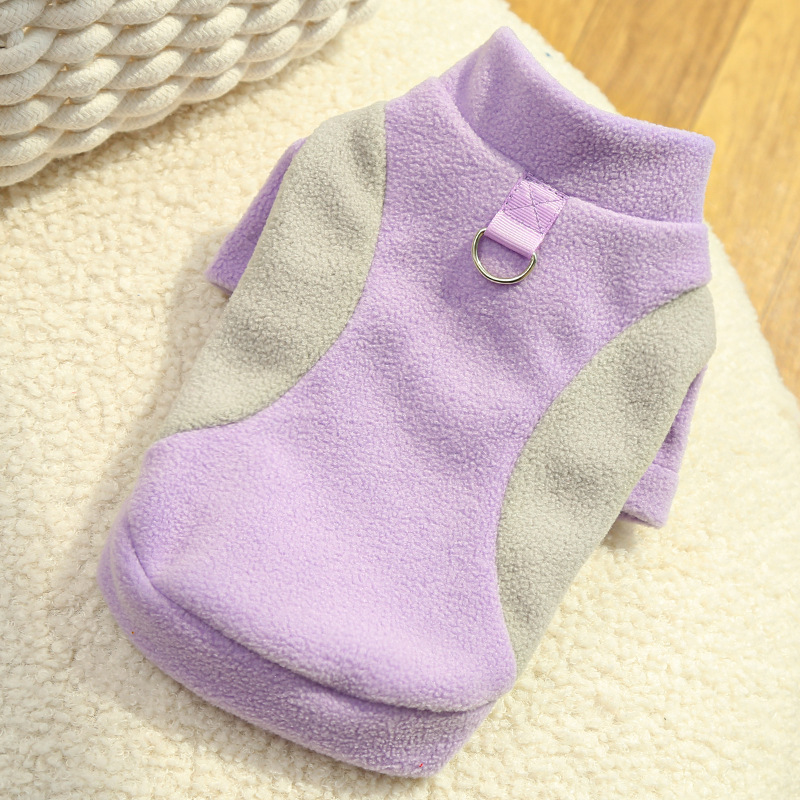 Autumn Winter New Pet Dog Cat Clothing Corgi Sports Base Shirt Fleece