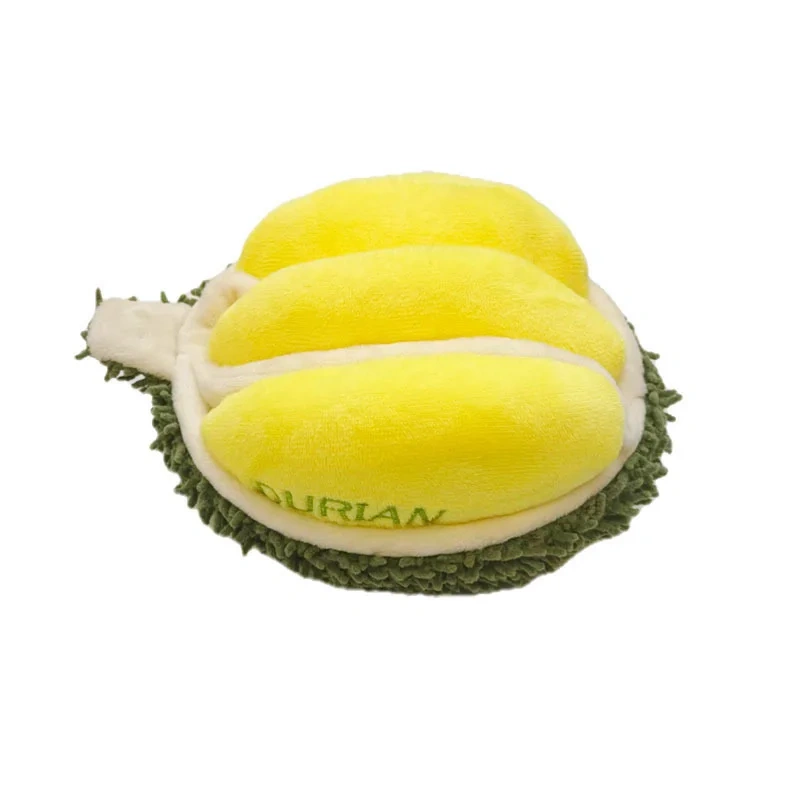 Interactive Dog Squeak Toys Plush Durian Pet Sniff Toy for Small Large Dogs Bite Resistant Puppy Sounding Toys Pet Supplies