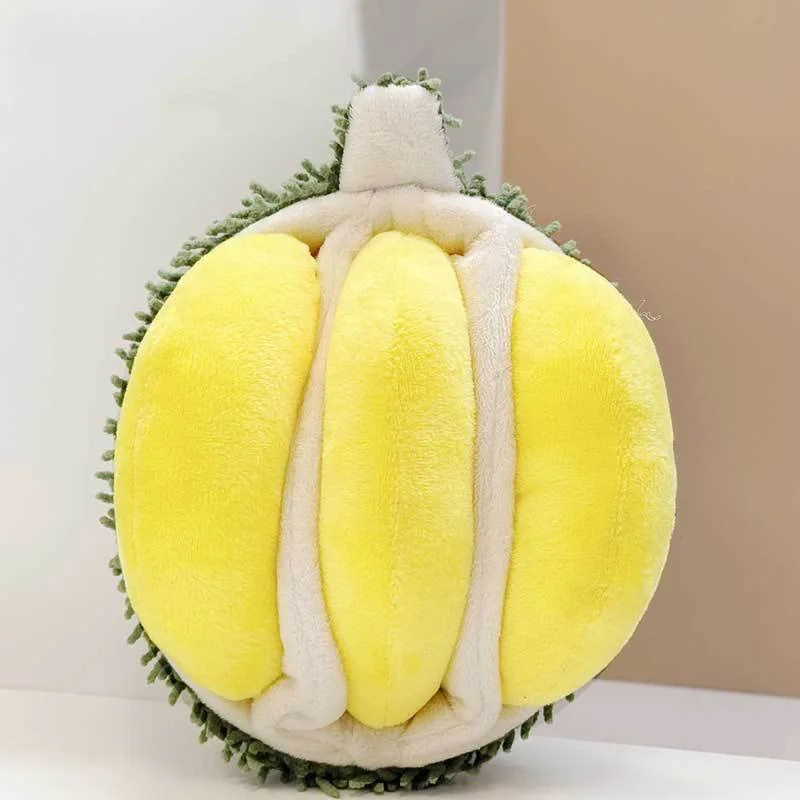 Interactive Dog Squeak Toys Plush Durian Pet Sniff Toy for Small Large Dogs Bite Resistant Puppy Sounding Toys Pet Supplies