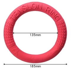 Dog Ring Toys Outdoor Interactive Throwing Dog Toys Flying Floating Training Loop Puller Dog Toys for Large Dog Accessories