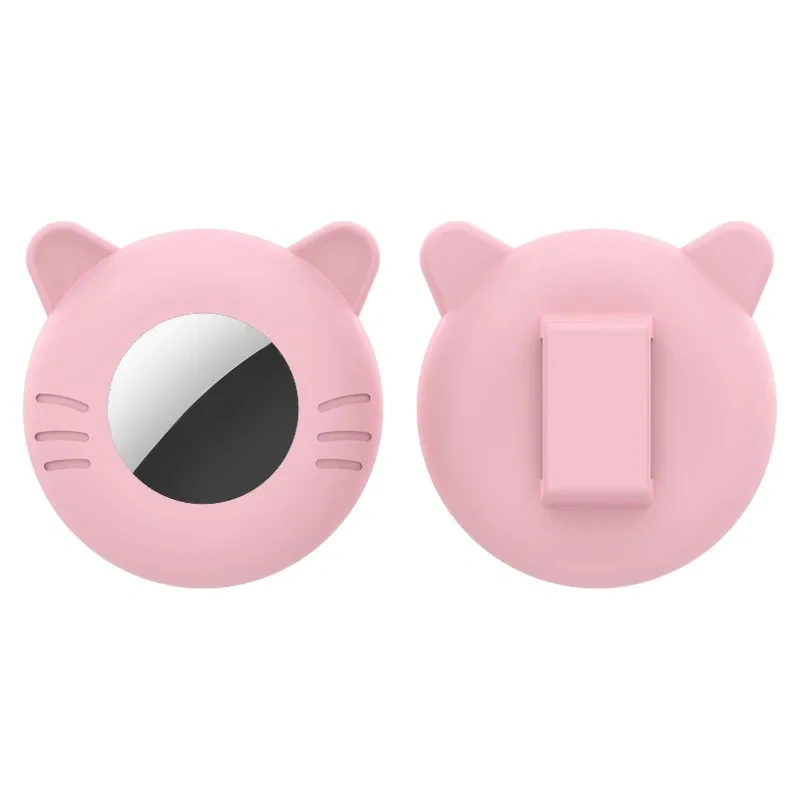 For Airtag Case Cat Collar Holder Stretchy Silicone Holder For Airtag Puppy Dog Anti-Lost Protective Pet Case Pet Protective