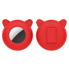 For Airtag Case Cat Collar Holder Stretchy Silicone Holder For Airtag Puppy Dog Anti-Lost Protective Pet Case Pet Protective