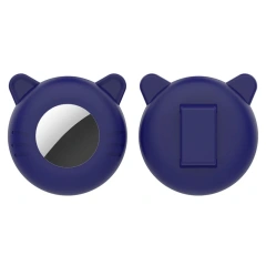 For Airtag Case Cat Collar Holder Stretchy Silicone Holder For Airtag Puppy Dog Anti-Lost Protective Pet Case Pet Protective