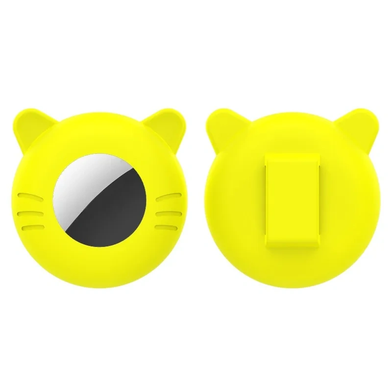 For Airtag Case Cat Collar Holder Stretchy Silicone Holder For Airtag Puppy Dog Anti-Lost Protective Pet Case Pet Protective