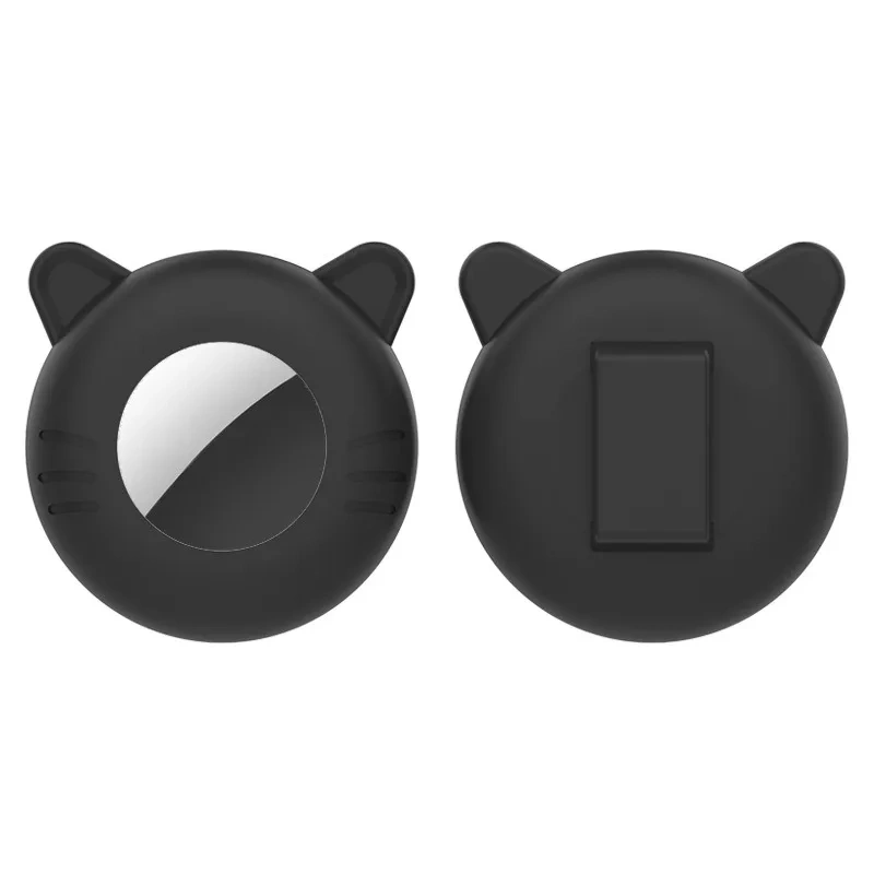 For Airtag Case Cat Collar Holder Stretchy Silicone Holder For Airtag Puppy Dog Anti-Lost Protective Pet Case Pet Protective