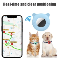 For Airtag Case Cat Collar Holder Stretchy Silicone Holder For Airtag Puppy Dog Anti-Lost Protective Pet Case Pet Protective