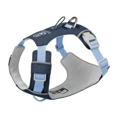 Escape Proof Dog Harness Lightweight - Breathable Quick Dry Mesh with Reflective Strips for Small Dogs Outdoor Use
