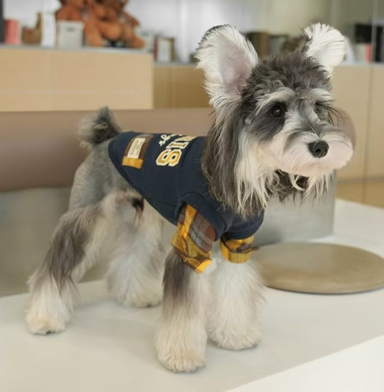Cat and dog pet autumn and winter holiday two-piece clothes