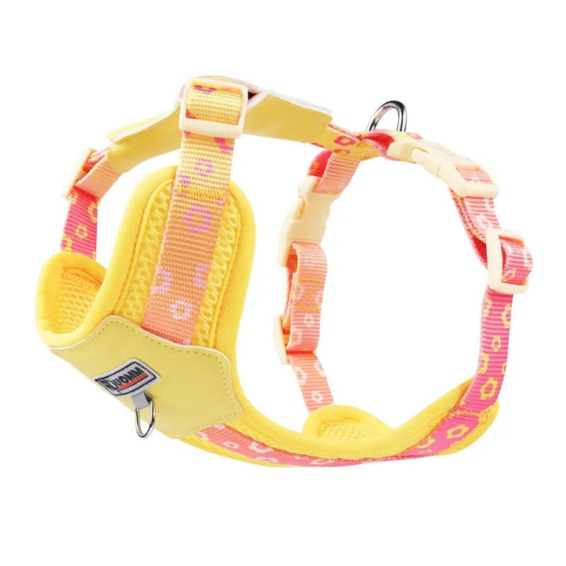 2025 Newest Dog Harness - Trendy  Pet Vest with Leash Set, Adjustable Soft Puppy Chest Strap for Small Medium Large Dogs, F
