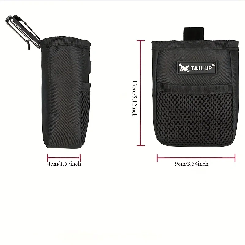 1PC Pet Dog Puppy Training Treat Snack Bait Pet Feed Pocket Pouch Obedience Agility Pouch Food Bag Pocket Snack Reward Waist Bag