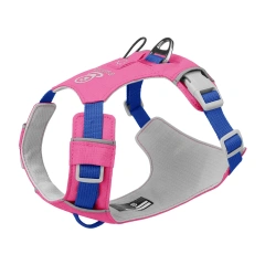Escape Proof Dog Harness Lightweight - Breathable Quick Dry Mesh with Reflective Strips for Small Dogs Outdoor Use