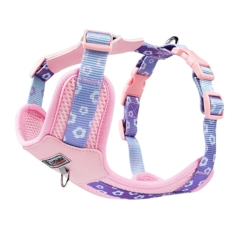 2025 Newest Dog Harness - Trendy  Pet Vest with Leash Set, Adjustable Soft Puppy Chest Strap for Small Medium Large Dogs, F