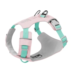 Escape Proof Dog Harness Lightweight - Breathable Quick Dry Mesh with Reflective Strips for Small Dogs Outdoor Use