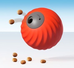 Treat Dispensing Dog Ball Aggressive Dogs Chewing Treat Dispensing Toy Pet Animals Feeder Enrichment Supplies For Small Medium