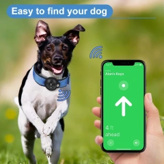 X-XL Personalized Pets Dog Soft Collar Mechanical Lock Buckle Leather Nylon Can Install Tracker for Pet Dog Reflective Collars