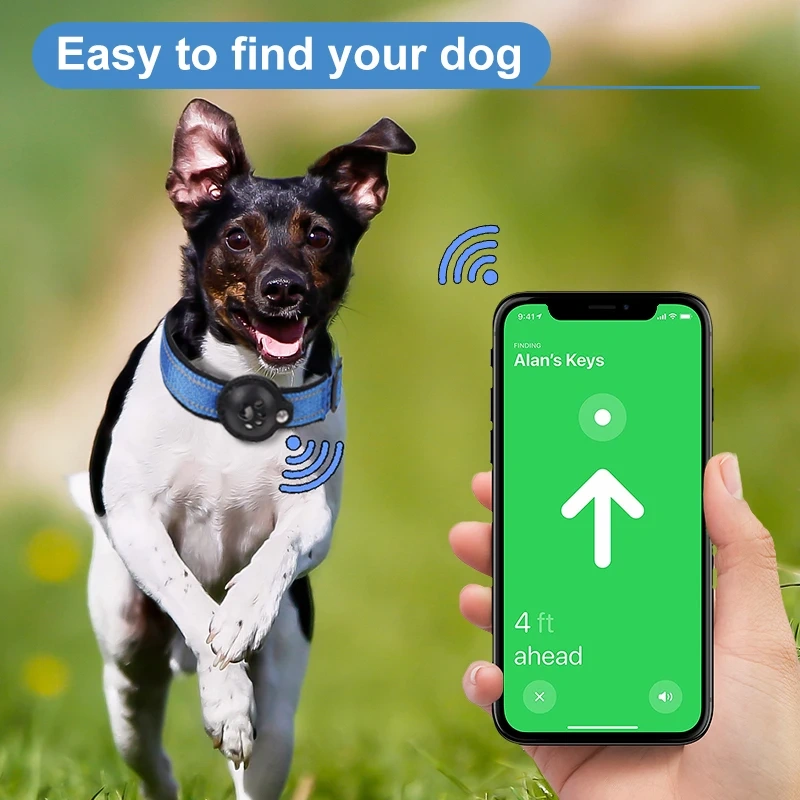 X-XL Personalized Pets Dog Soft Collar Mechanical Lock Buckle Leather Nylon Can Install Tracker for Pet Dog Reflective Collars